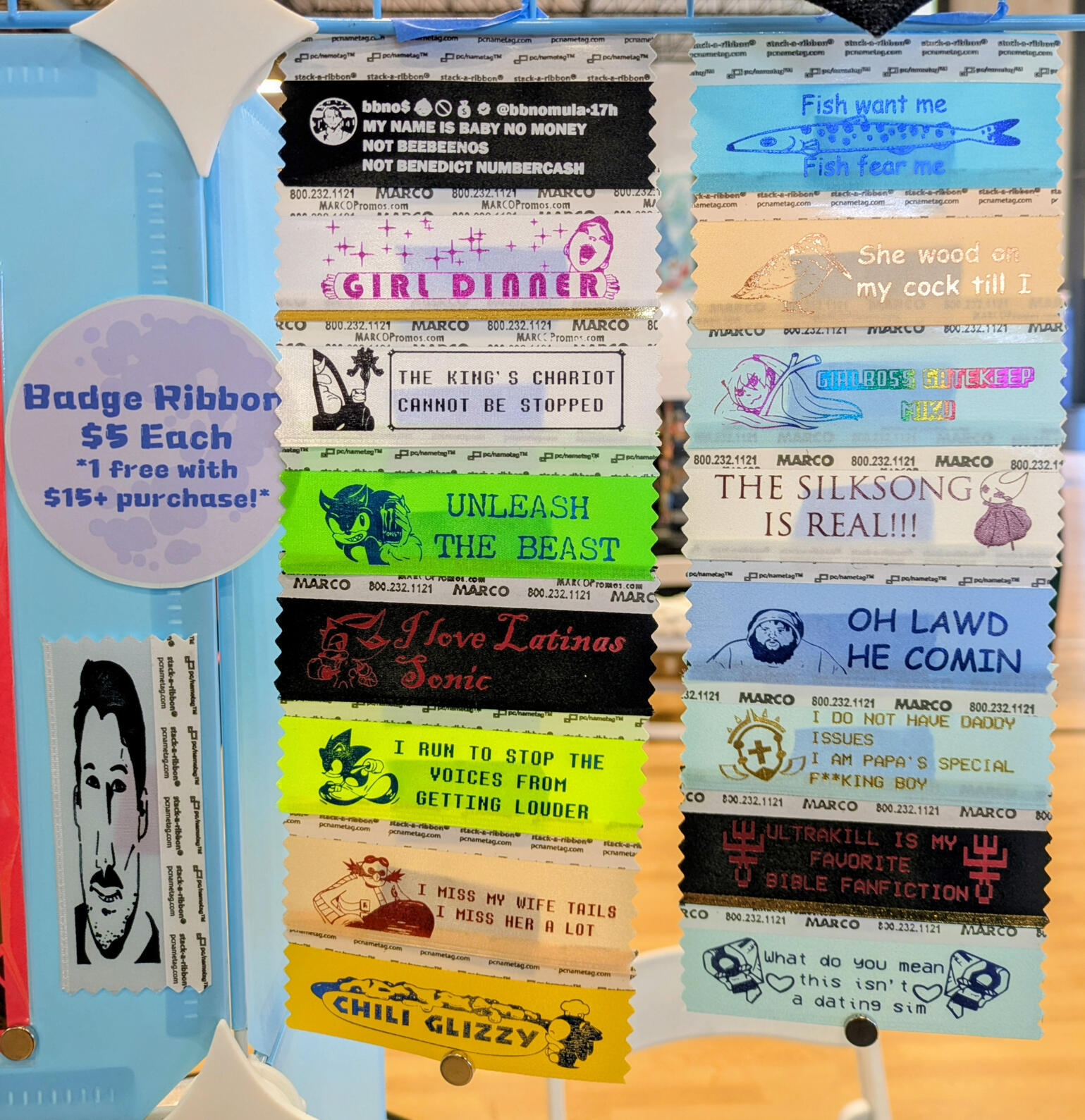 Badge Ribbons (mark included)