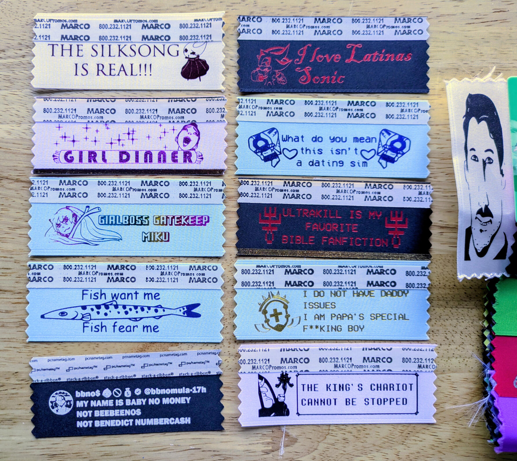 Badge Ribbons (mark included)